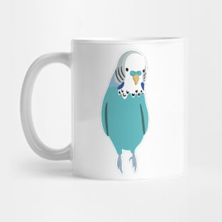 Blue Budgie Mug